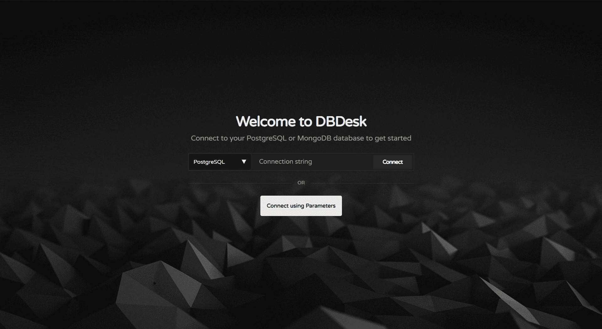 DBDesk: Modern DB Management Tool
